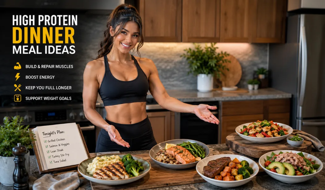 Top 10 High Protein Dinner Meal Ideas for Healthy Dinners