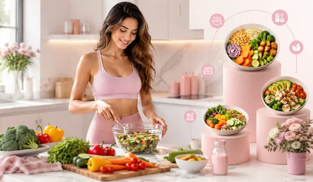 Simple healthy meal ideas with vegetables