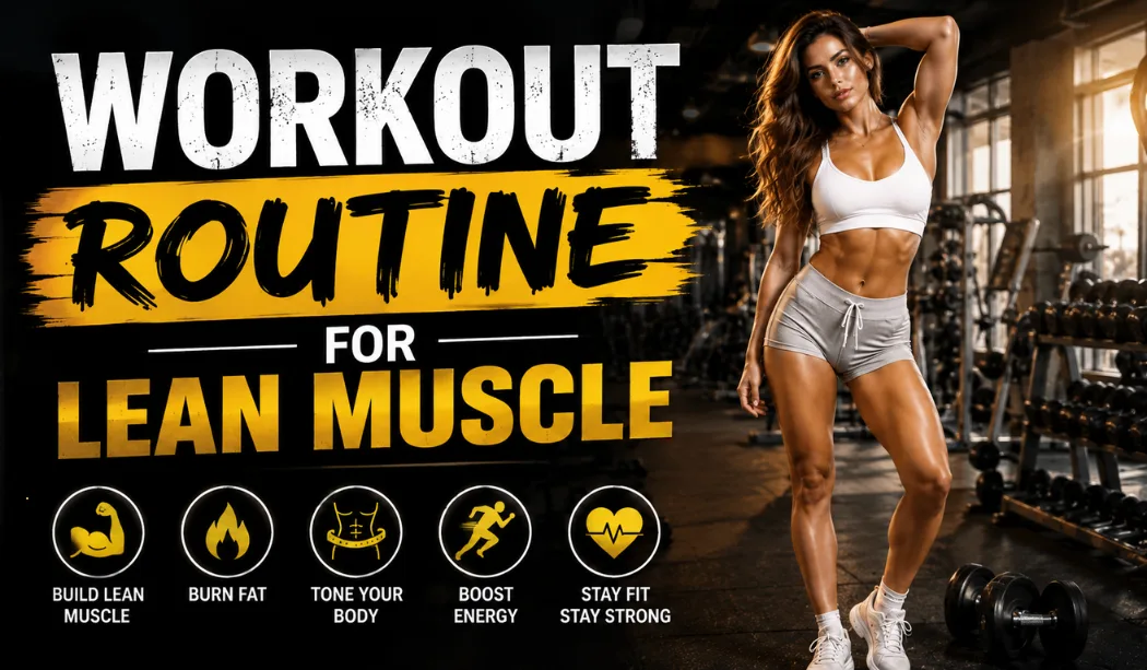 Top 10 Workout Routine For Lean Muscle: Build Your Best Physique
