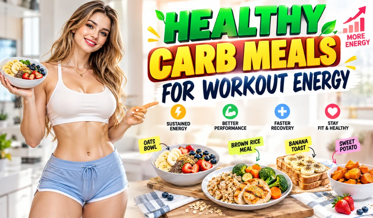 Healthy Carb Meals For Workout Energy: Best Pre-Workout Fuel