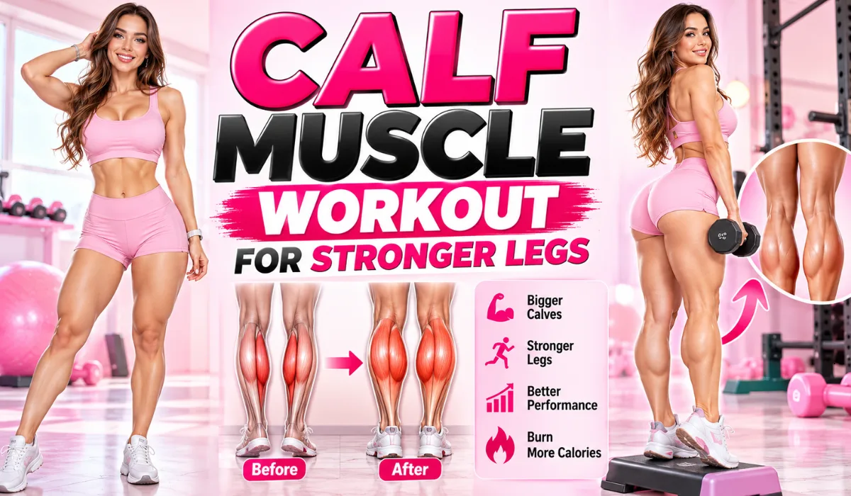 Calf Muscle Workout For Stronger Legs: Easy Home Routine